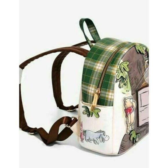 Danielle Nicole Disney Winnie the Pooh Owl's House Figural Mini Backpack Bag NEW - Picture 4 of 6